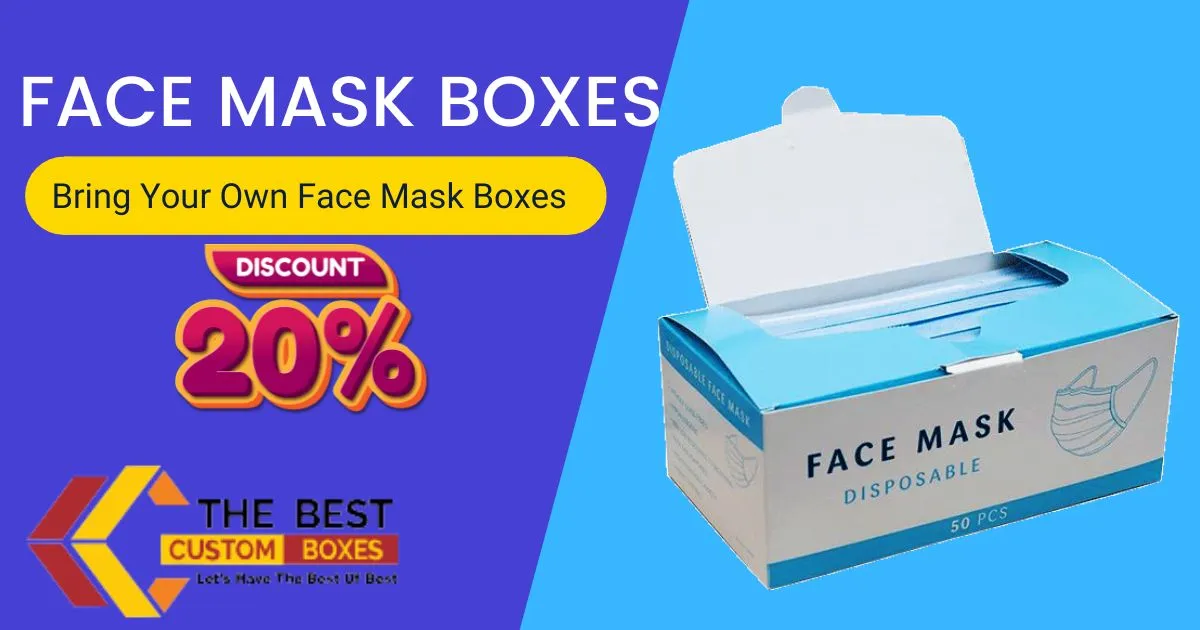 Custom Surgical Face Mask Boxes