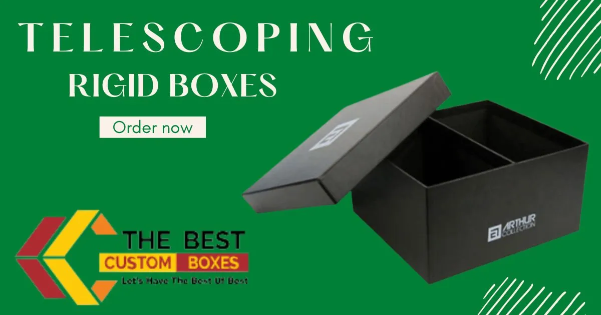 Telescoping rigid boxes