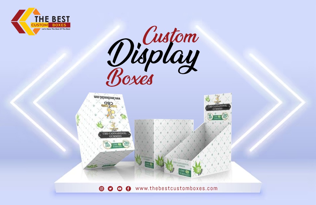Custom Counter Display Boxes Wholesale