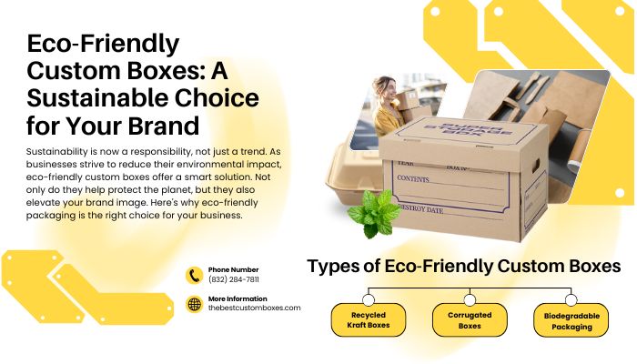 Eco-Friendly Custom Boxe: A Sustainable Choice for Your Brand