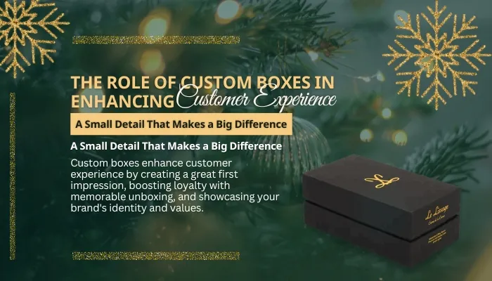 Discover The Role of Custom Boxes in Enhancing Customer Experience.