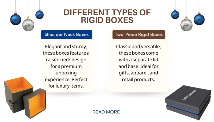 Here are some types of Rigid boxes