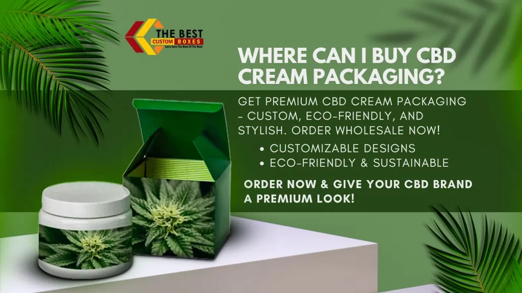 Where Can I Buy CBD Cream Packaging?