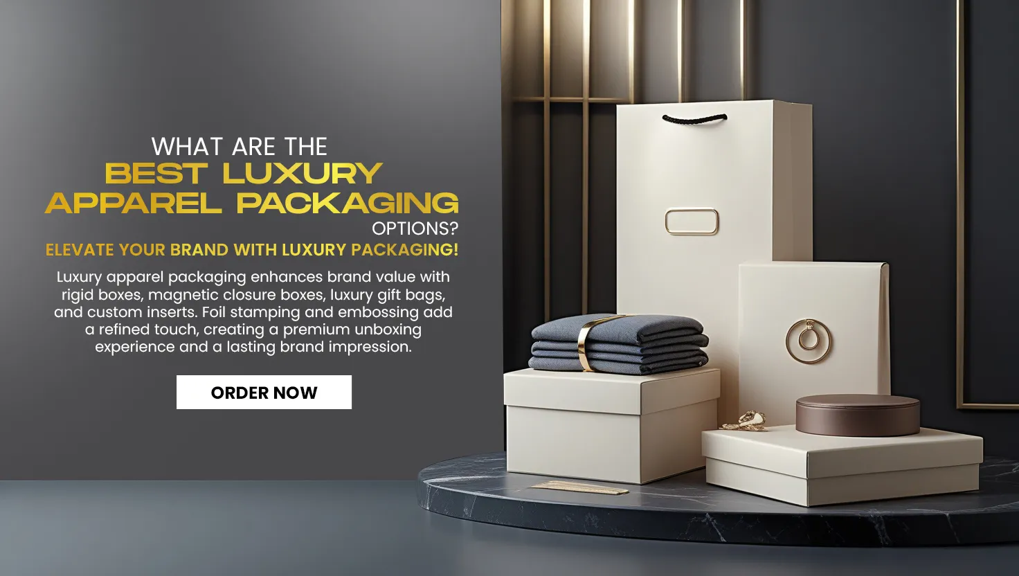 What Are the Best Luxury Apparel Packaging Options?