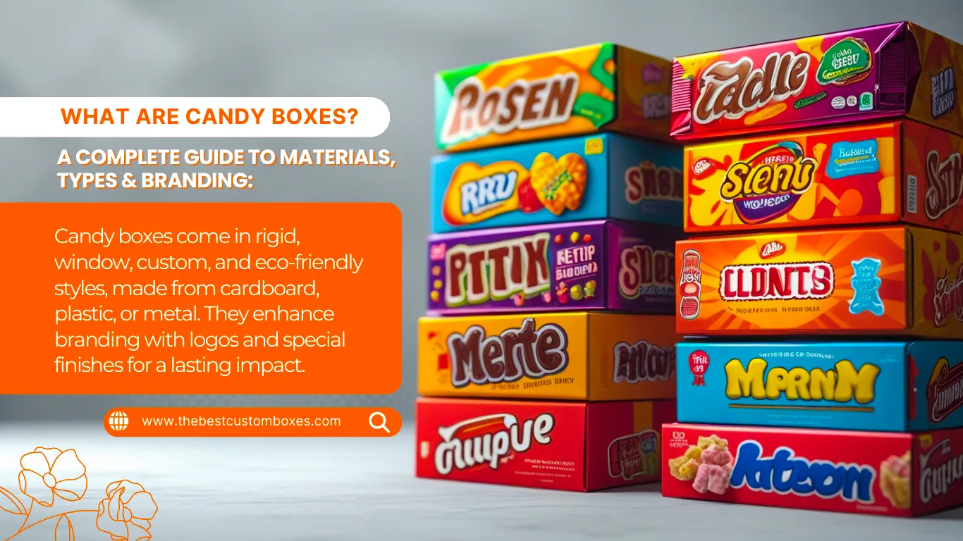 What are candy boxes? A Complete Guide to Materials, Types & Branding