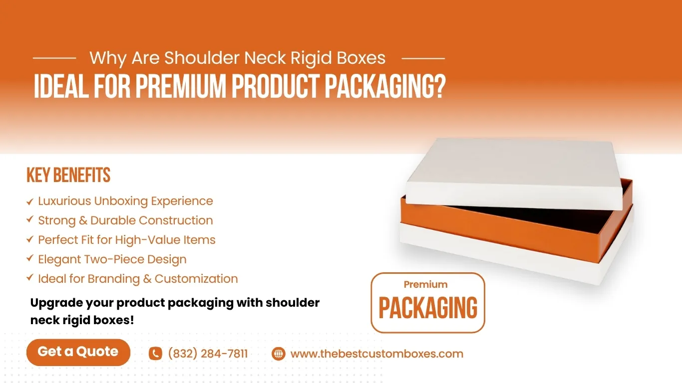Shoulder Neck Rigid Boxes Ideal for Premium Packaging