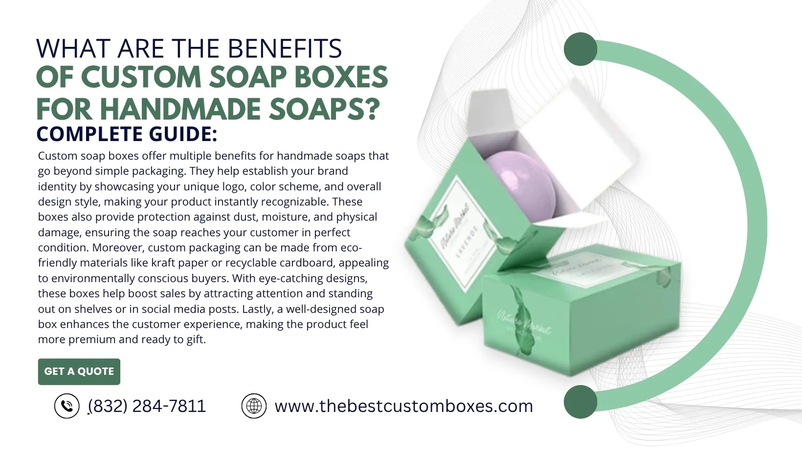 What Are the Benefits of Custom Soap Boxes for Handmade Soaps? Complete Guide