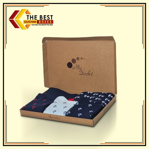 USA-Made Custom Socks Boxes by The Best Custom Boxes